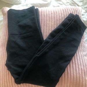 SPANX Black Crop Leggings (S)